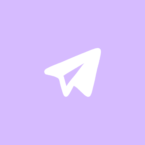 TELEGRAM purple app icon