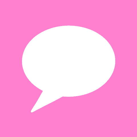 TEXT MESSAGE pink app icon