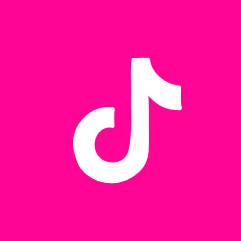 TIKTOK hot pink app icon