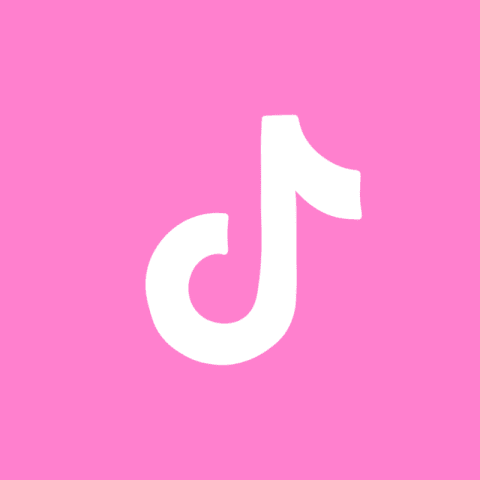 TIKTOK pink app icon