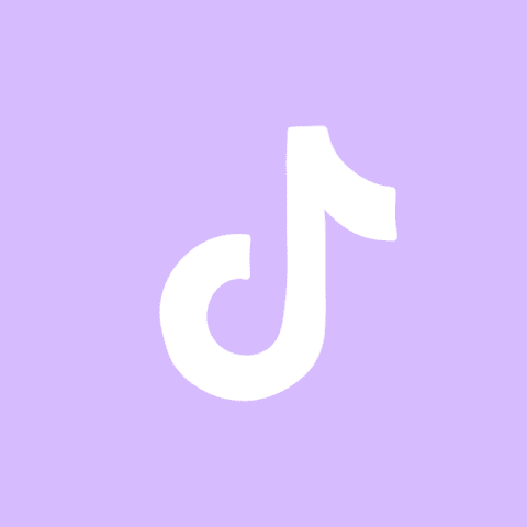 TIKTOK purple app icon