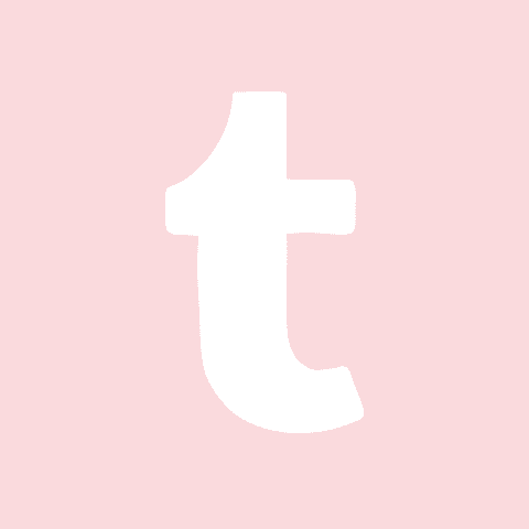 TUMBLR light pink app icon