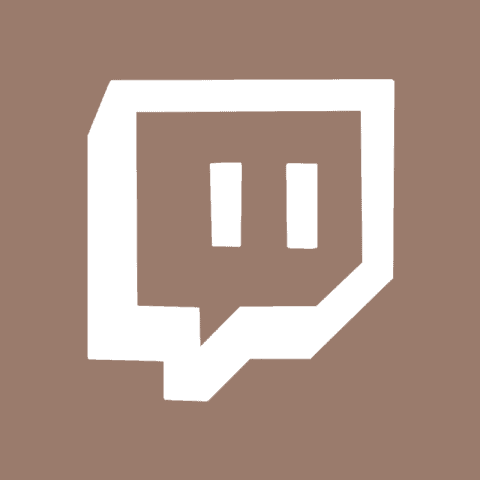 TWITCH brown app icon