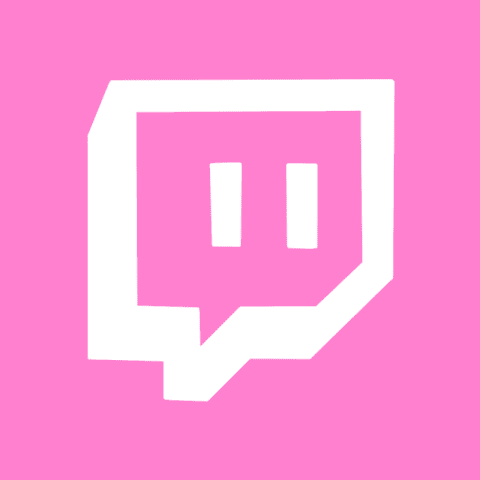 TWITCH pink app icon