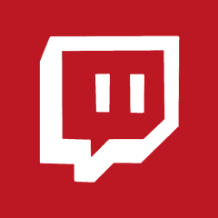 TWITCH red app icon