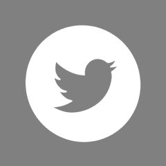 TWITTER grey app icon