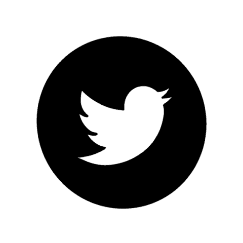 TWITTER white app icon