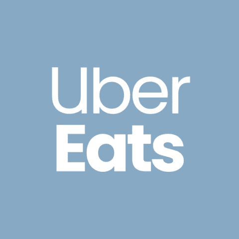 UBER EATS blue app icon