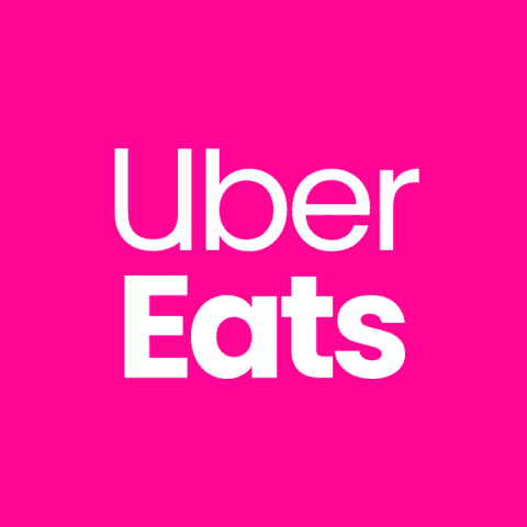 UBER EATS hot pink app icon