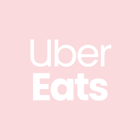 UBER EATS light pink app icon