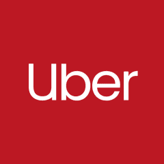 UBER red app icon