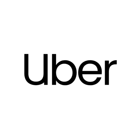 UBER white app icon