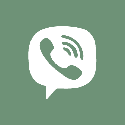 VIBER green app icon