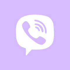 VIBER purple app icon