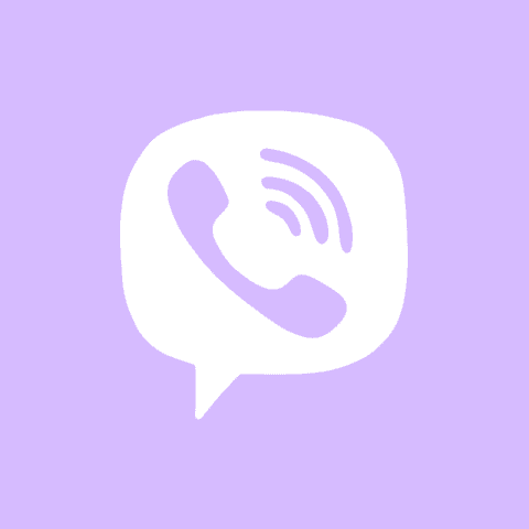 VIBER purple app icon