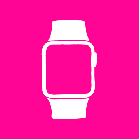 WATCH hot pink app icon