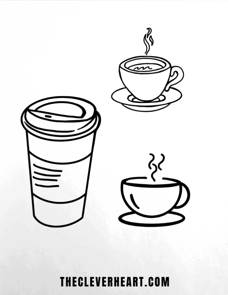 50 Cute Easy Doodle Drawing Ideas (When You're Bored) - The Clever Heart