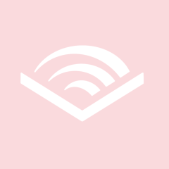 AUDIBLE light pink app icon