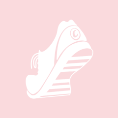 CASH WALK light pink app icon