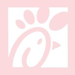 CHIC FIL A light pink app icon