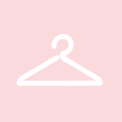 CLOTHES HANGER light pink app icon