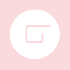 GLOSS GENIUS light pink app icon