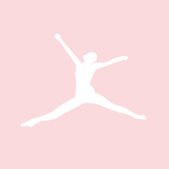 MY FITNESS PAL light pink app icon