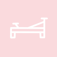 REFORMER PILATES light pink app icon