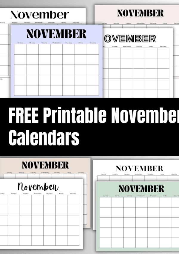 November 2024 Printable Calendar (Free Printable Calendars)