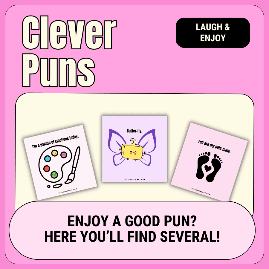 puns the clever heart