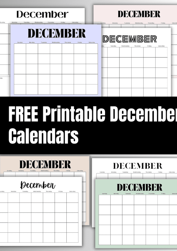 December 2024 Printable Calendar (Free Printable Calendars)