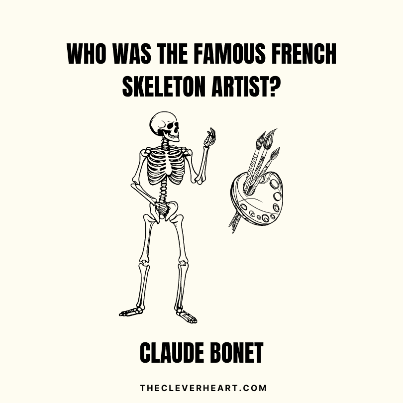 who was the famous french skeleton artist puns