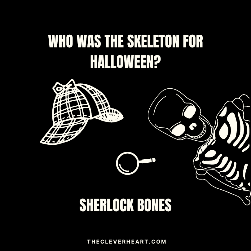 who was the skeleton for halloween joke