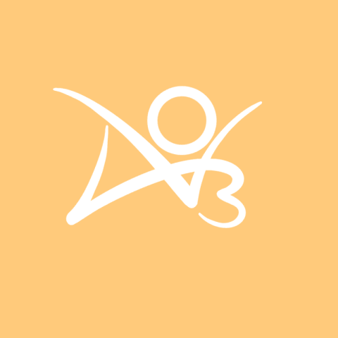 AO3 pastel orange app icon