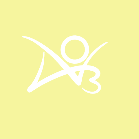 AO3 pastel yellow app icon