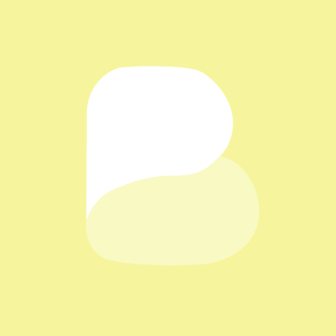 BUSUU pastel yellow app icon