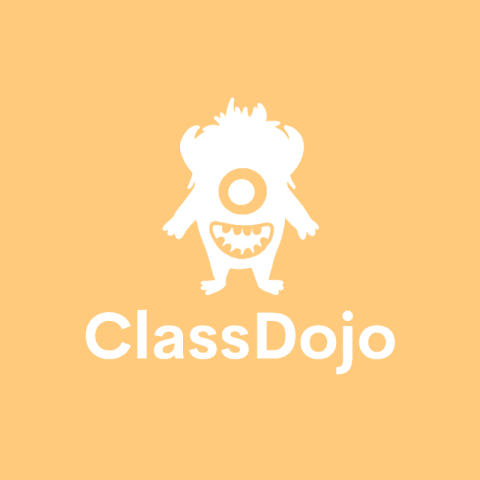 CLASS DOJO pastel orange app icon