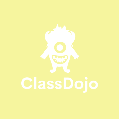 CLASS DOJO pastel yellow app icon