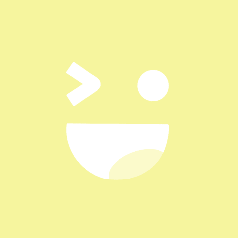 FACEMOJI pastel yellow app icon