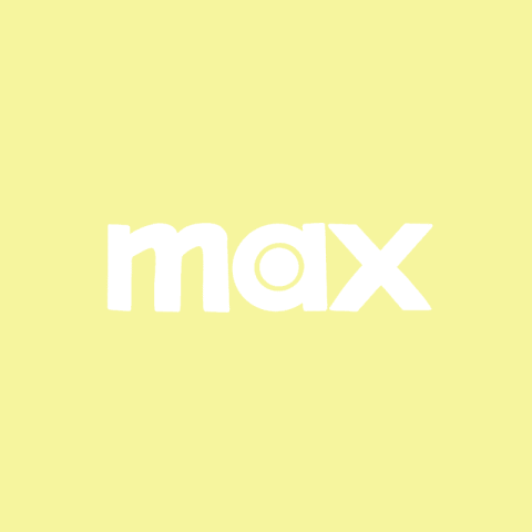 HBO MAX pastel yellow app icon