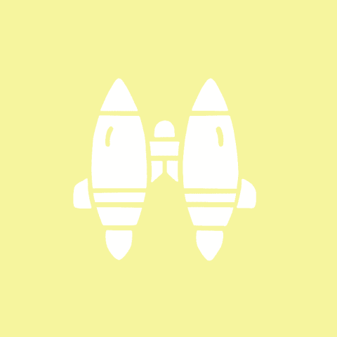 JETPACK pastel yellow app icon