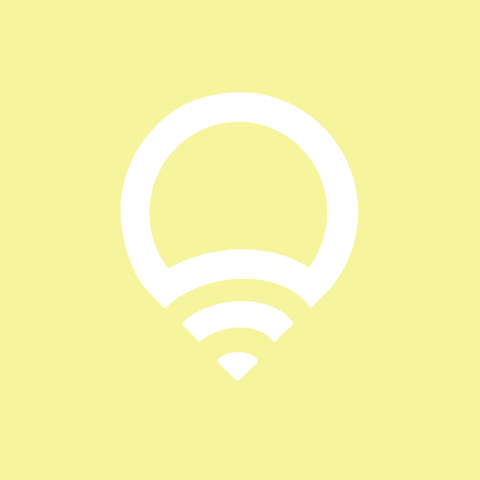 LIFX pastel yellow app icon