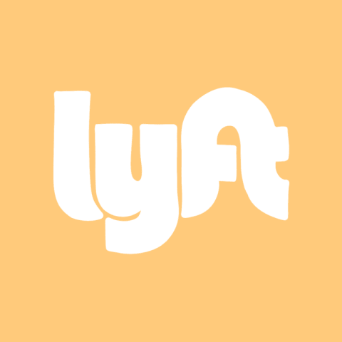 LYFT pastel orange app icon