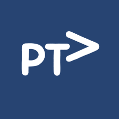 PTV dark blue app icon