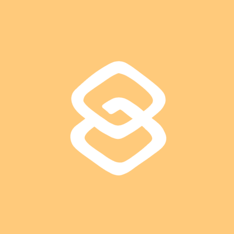 SHORTCUTS pastel orange app icon