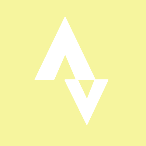 STRAVA pastel yellow app icon