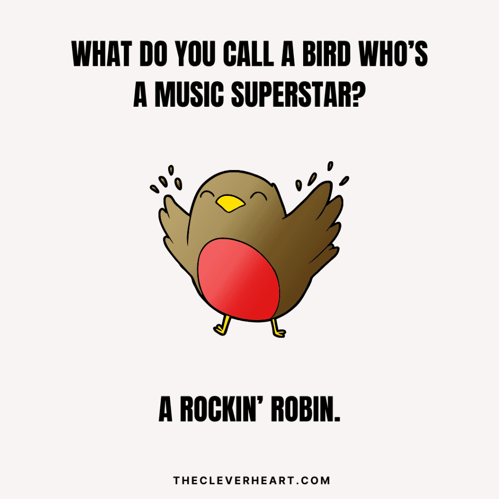 what do you call a bird whos a music superstar bird joke