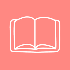 BOOKS coral app icon