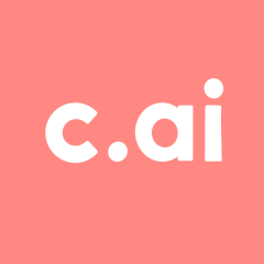 CHARACTER AI coral app icon