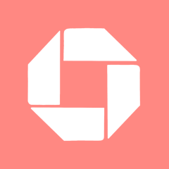CHASE BANK coral app icon